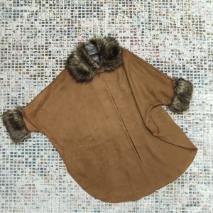 مانتو سوییت عبایی خزدار