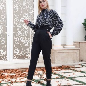 شلوار مام کمر هفتی هر رنگ 7عدد