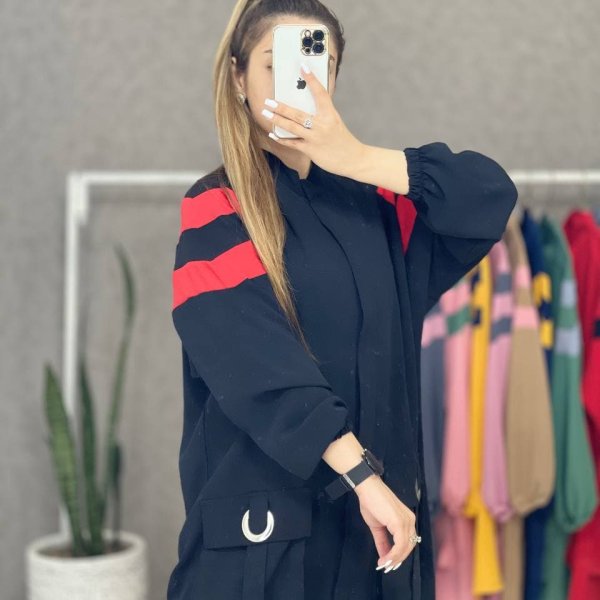 خریدآنلاین مانتو جلو زیپدار-روچی