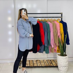 شومیز آستین کش دوزی 10عددی